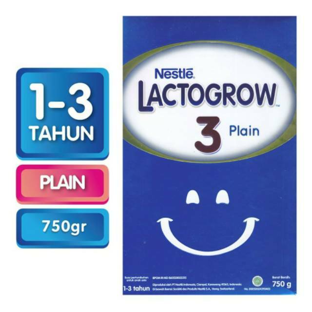 LACTOGROW 3 dan LACTOGROW 4 RASA VANILLA/ Plain