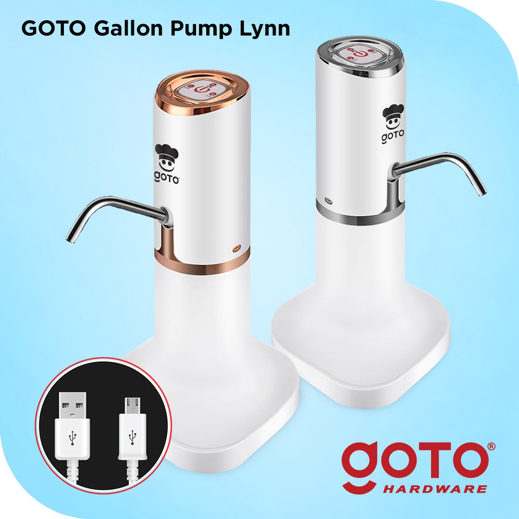 Goto Lynn Pompa Galon Dispenser Meja Elektrik Recharge