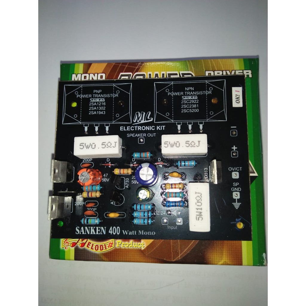 Jual Kit Driver Amplifier Power Ampli 400W 400 W Mono Berkualitas