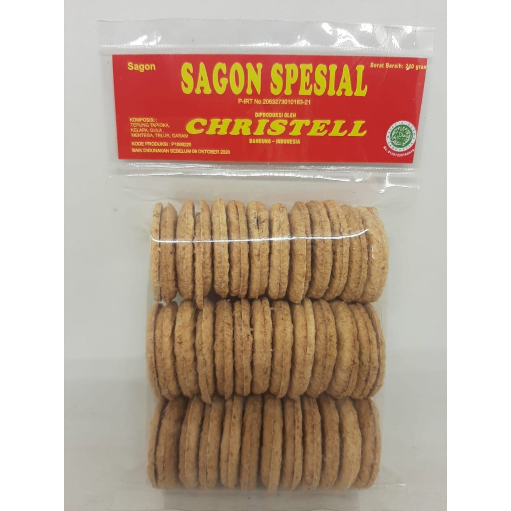 

Snack Premium / Snack Enak / Makanan Ringan - Sagon Spesial 240 gram