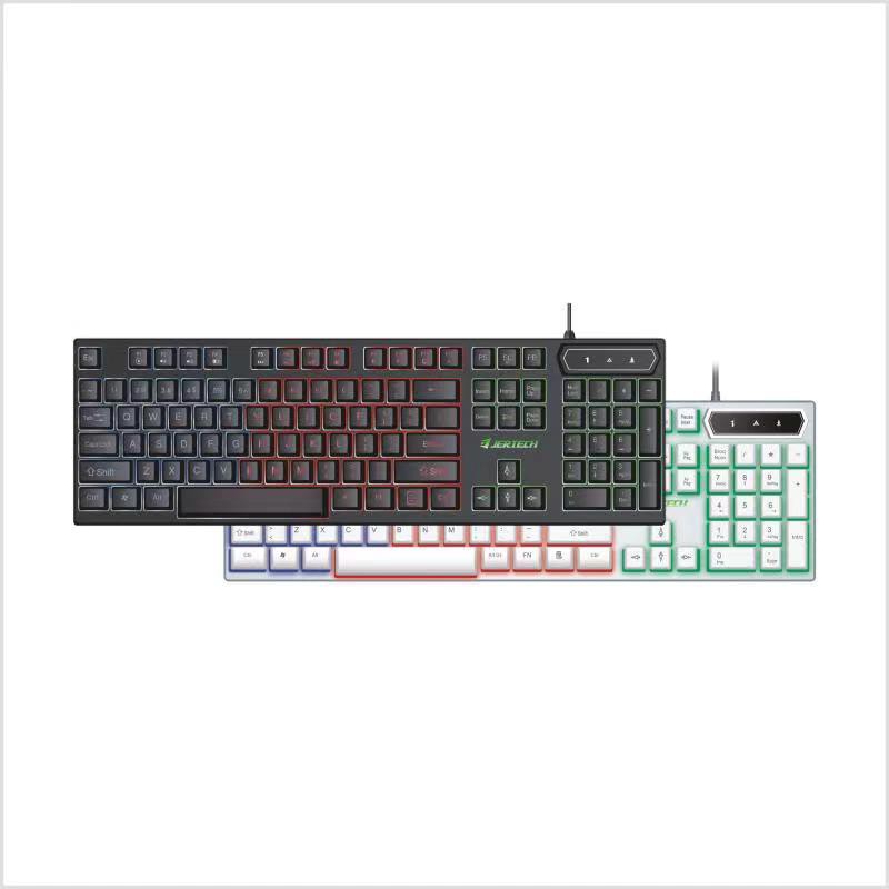 Keyboard Gaming LED Jertech K348 - Full Size Gaming Keyboard