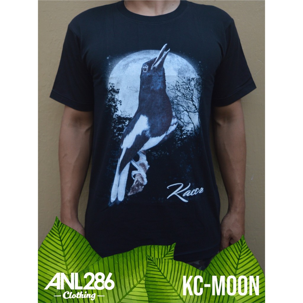 Kaos Burung Kacer Kicau Shopee Indonesia