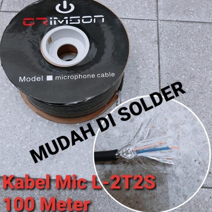 Kabel Mic/Audio Isi 3 Crimson 100M Termurah