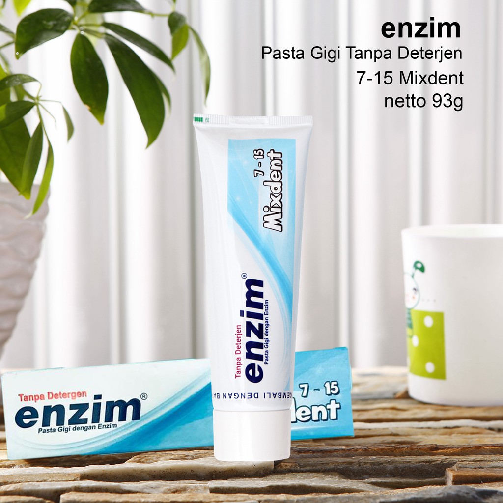 Enzim / Pasta Gigi / 7-15 Mixdent / 93g