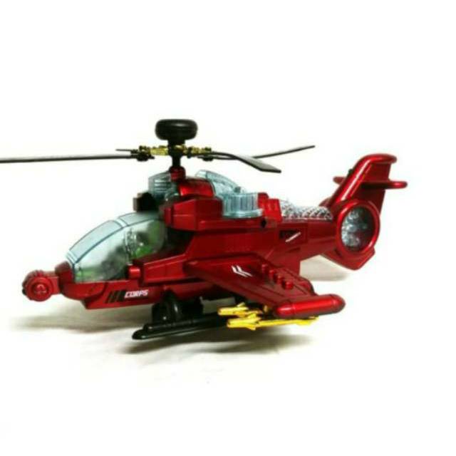 Mainan Anak Helicopter Acousto Optic Toys Helikopter / Mainan edukasi anak / helikopter unik pakai baterai