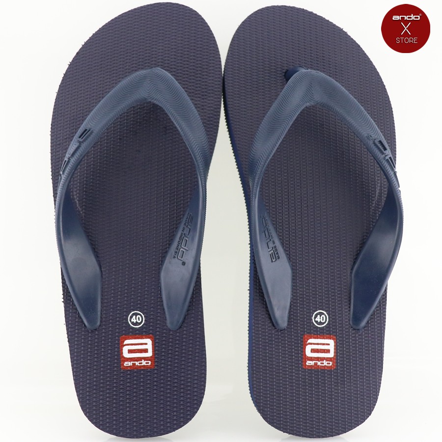 Ando Hawaii Navi - Sandal Jepit Pria Ando Surabaya
