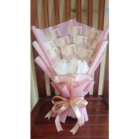

BOUQUET BUKET UANG KOSONGAN 10 LEMBAR MURAH | KADO PACAR CEWEK GRADUATION