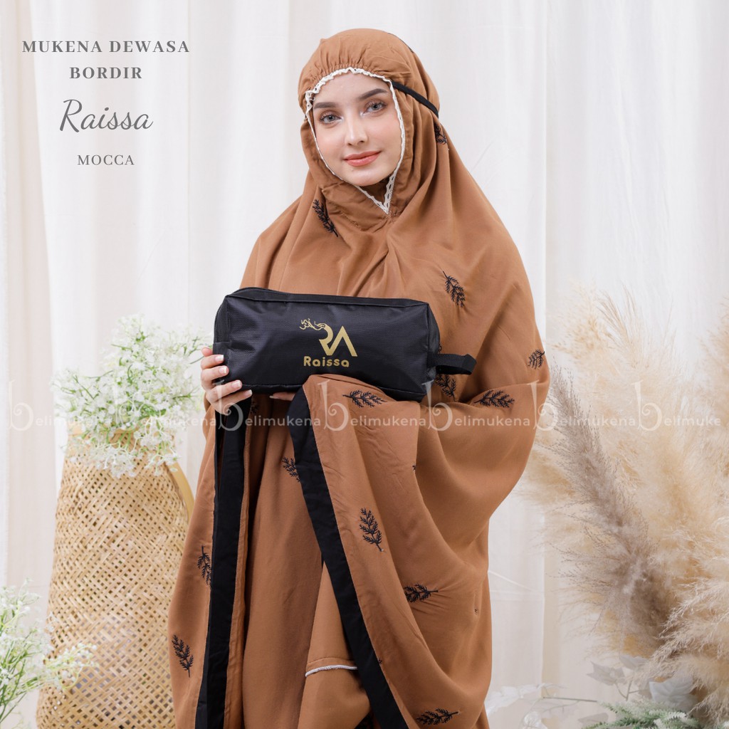 Mukena Dewasa Rayon Bordir Raissa