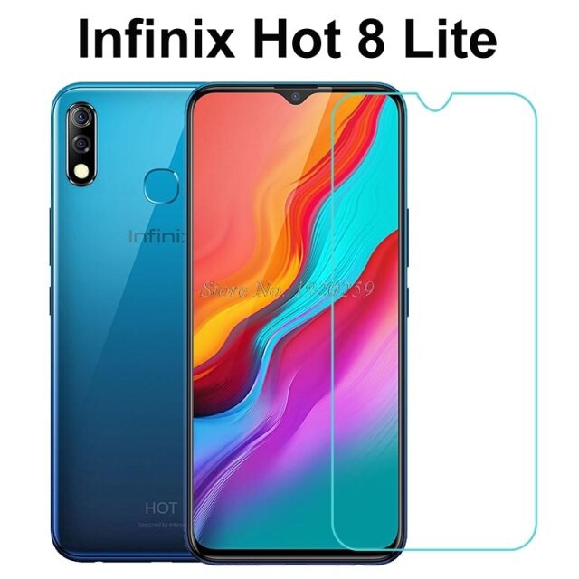 Tempered Glass Infinix Hot 8 , Infinix Hot 8 Lite Anti Gores Kaca