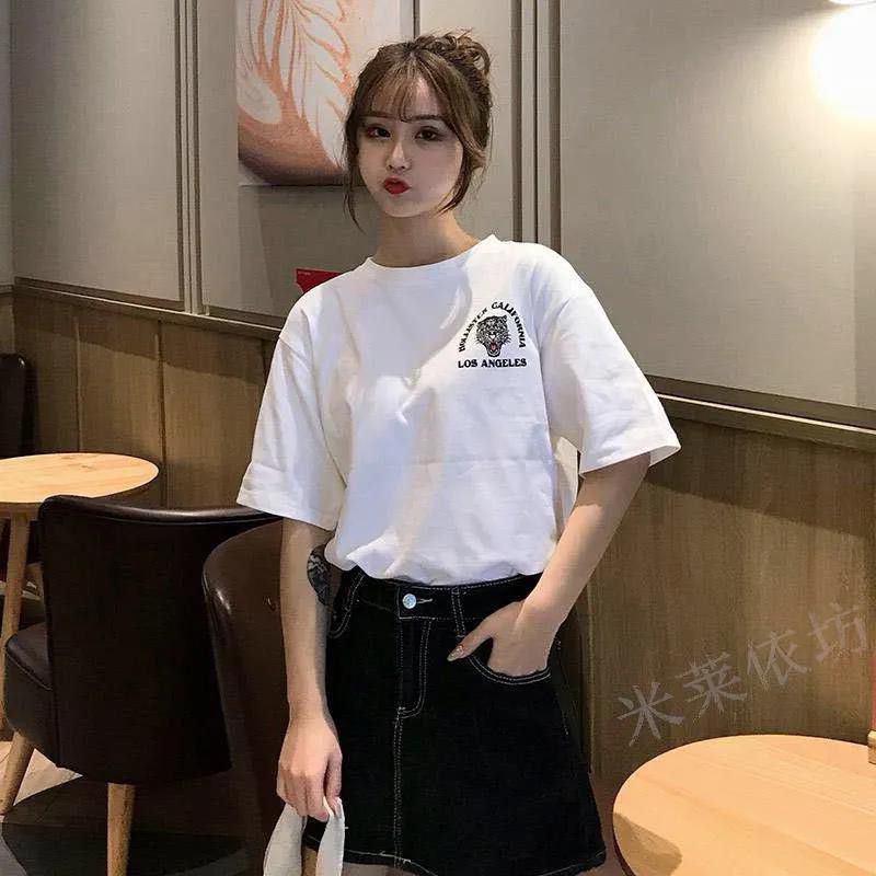 Kaos Oversize Holister (LD 100, P 65) | Oversize Tumblr Wanita T-shrit Bigsize-2