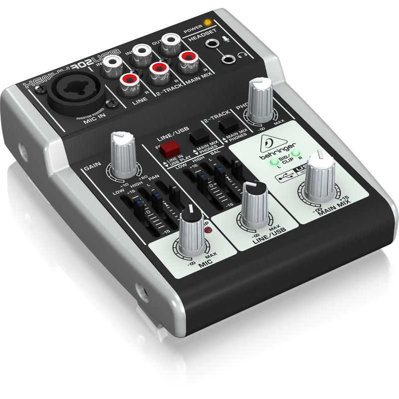 Mixer Behringer Xenyx 302 USB - ORIGINAL GARANSI RESMI