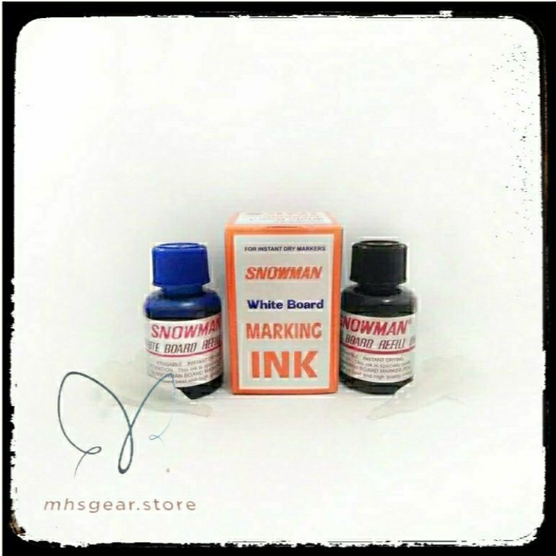 

Tinta Boardmarker refill spidol snowman murah original