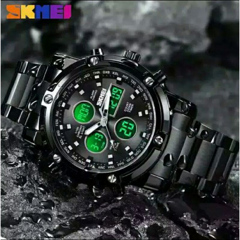 Skmei 1389 Original Jam Tangan Pria Skmei Digital Analog Watchingme