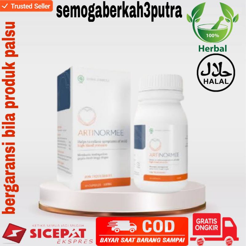 ARTINORMEE ASLI ORIGINAL OBAT DARAH TINGGI | OBAT HIPERTENSI DARAH TINGGI PALING AMPUH BPOM