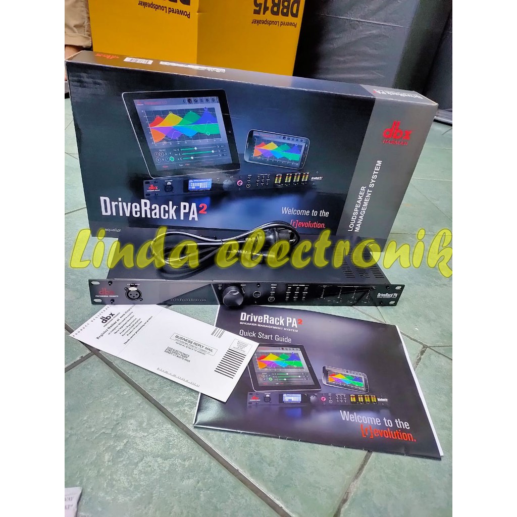 Speaker Management DriveRack DBX PA 2 dbx pa2