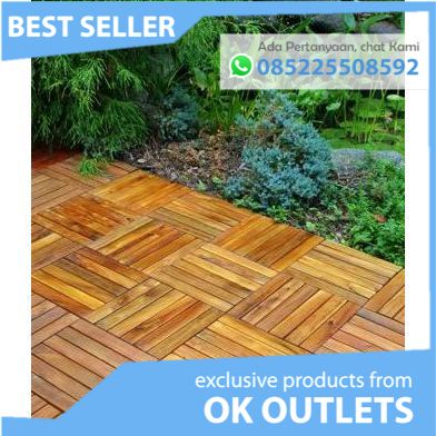 lantai kayu jati mewah Grade A flooring