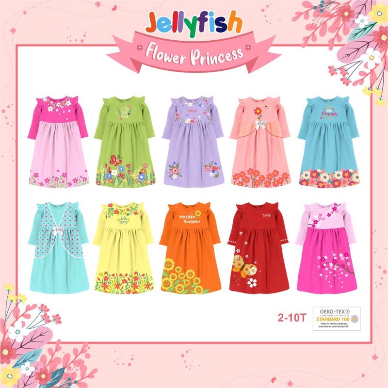 Gamis Jellyfish Flower Princess