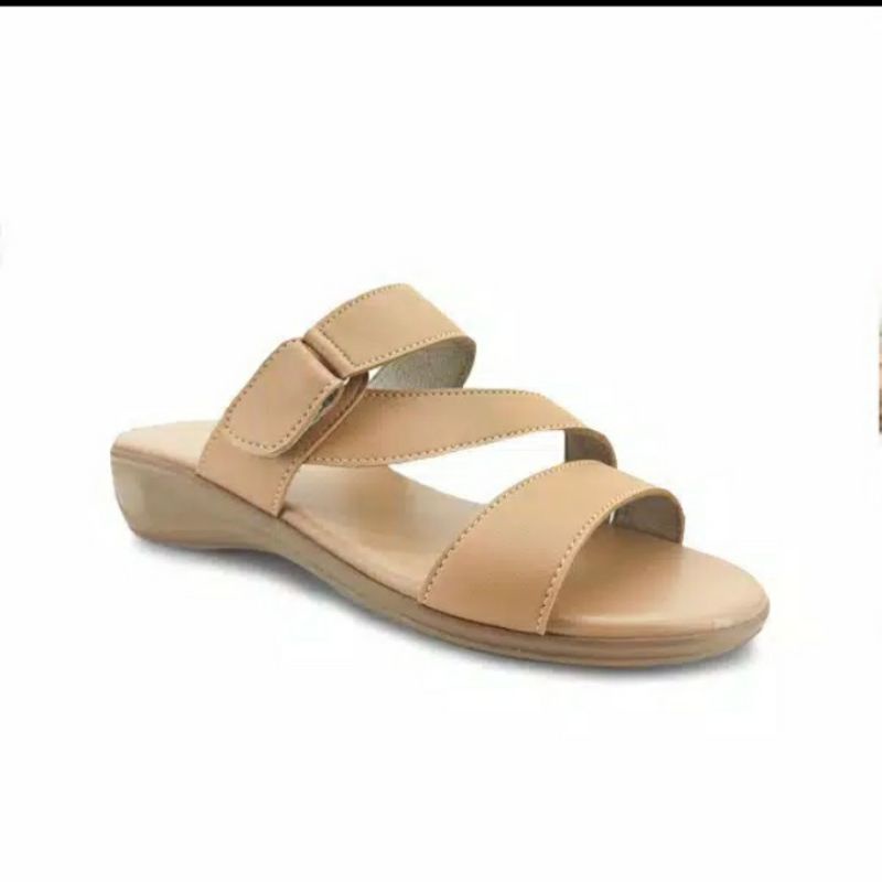 Bata Sandal Wanita Leica Brown No. 4 dan 6