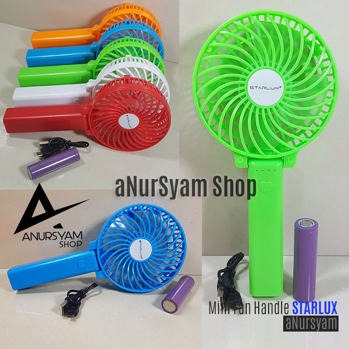 Kipas Angin Mini STARLUX Mini Fan Handle STARLUX