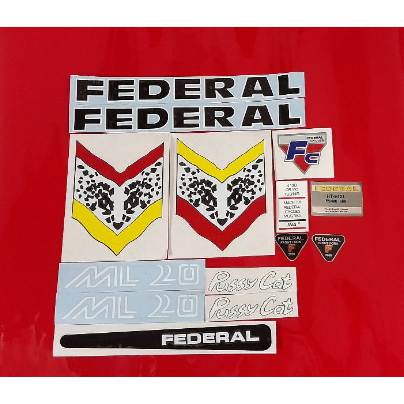 

Stiker Sepeda Federal Ml 20 Pussy cat