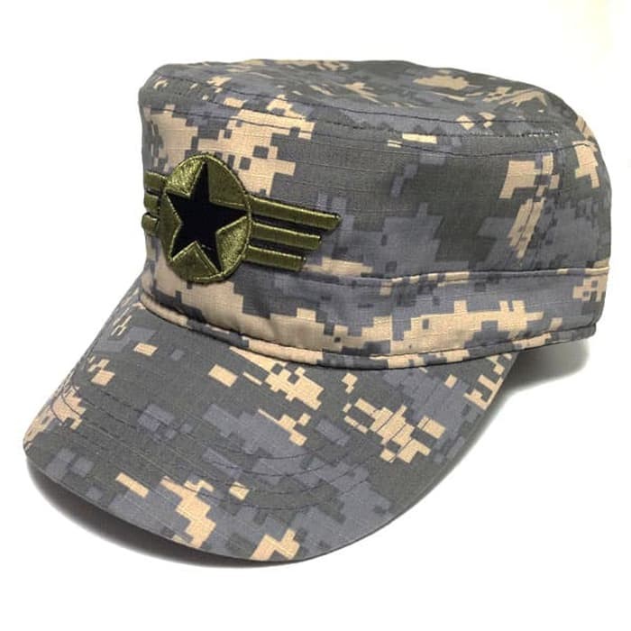 Super Murah! TOPI ARMY STAR MUTICAM LORENG TACTICAL MILITARY HAT CAP OUTDOOR