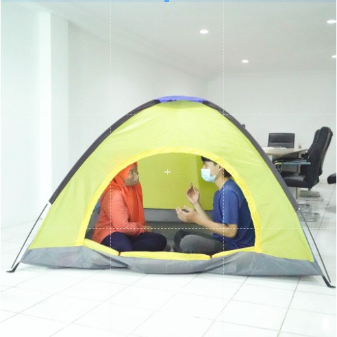 Tenda Camping Dewasa kode 10200-33 /  Tenda Kapasitas 1-3 Orang Tenda Otomatis Outdoor&amp;Indoor