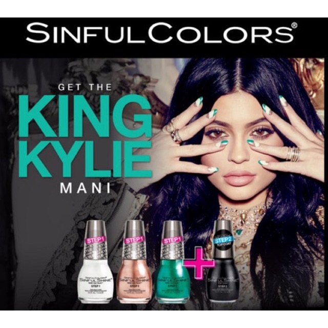 KYLIE JENNER SinfulColors SinfulShine Nail Polish