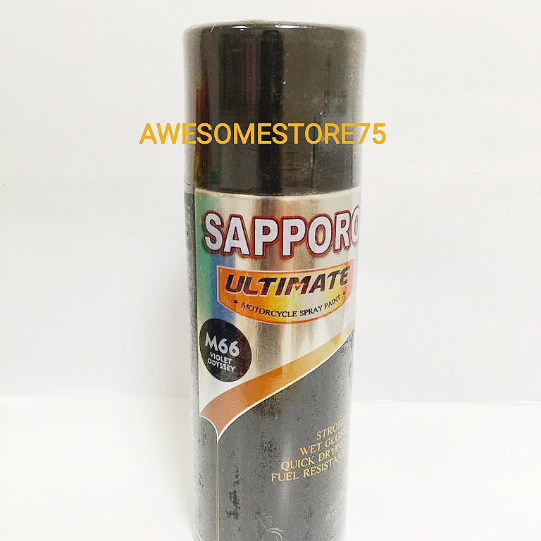 SAPPORO ULTIMATE M66 VIOLET ODYSSEY Ungu Gelap Cat Semprot Pilox Pylox