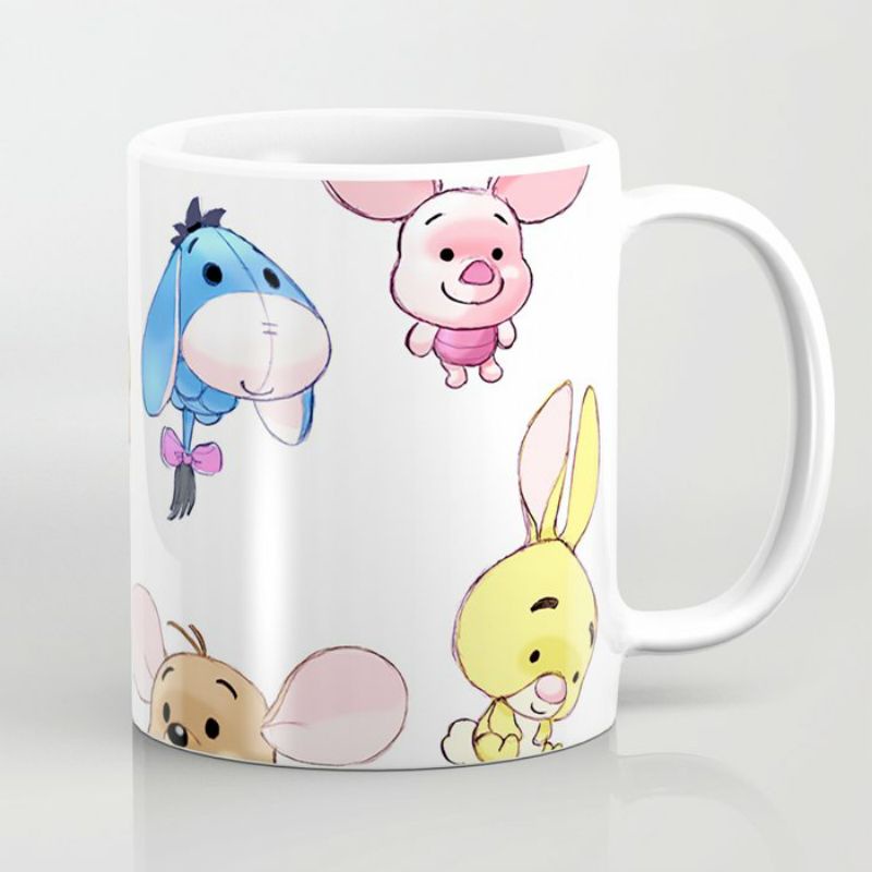 mug cartoon pooh