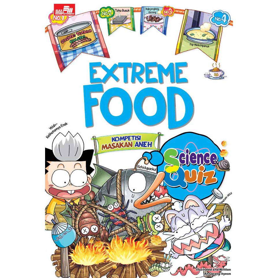 Komik Original Science Quiz Extreme Food Shopee Indonesia