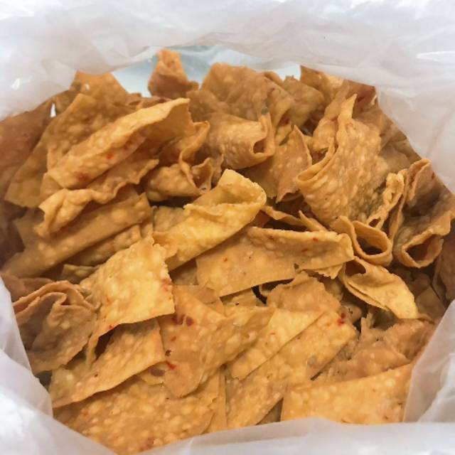 

Kripik bawang pedas