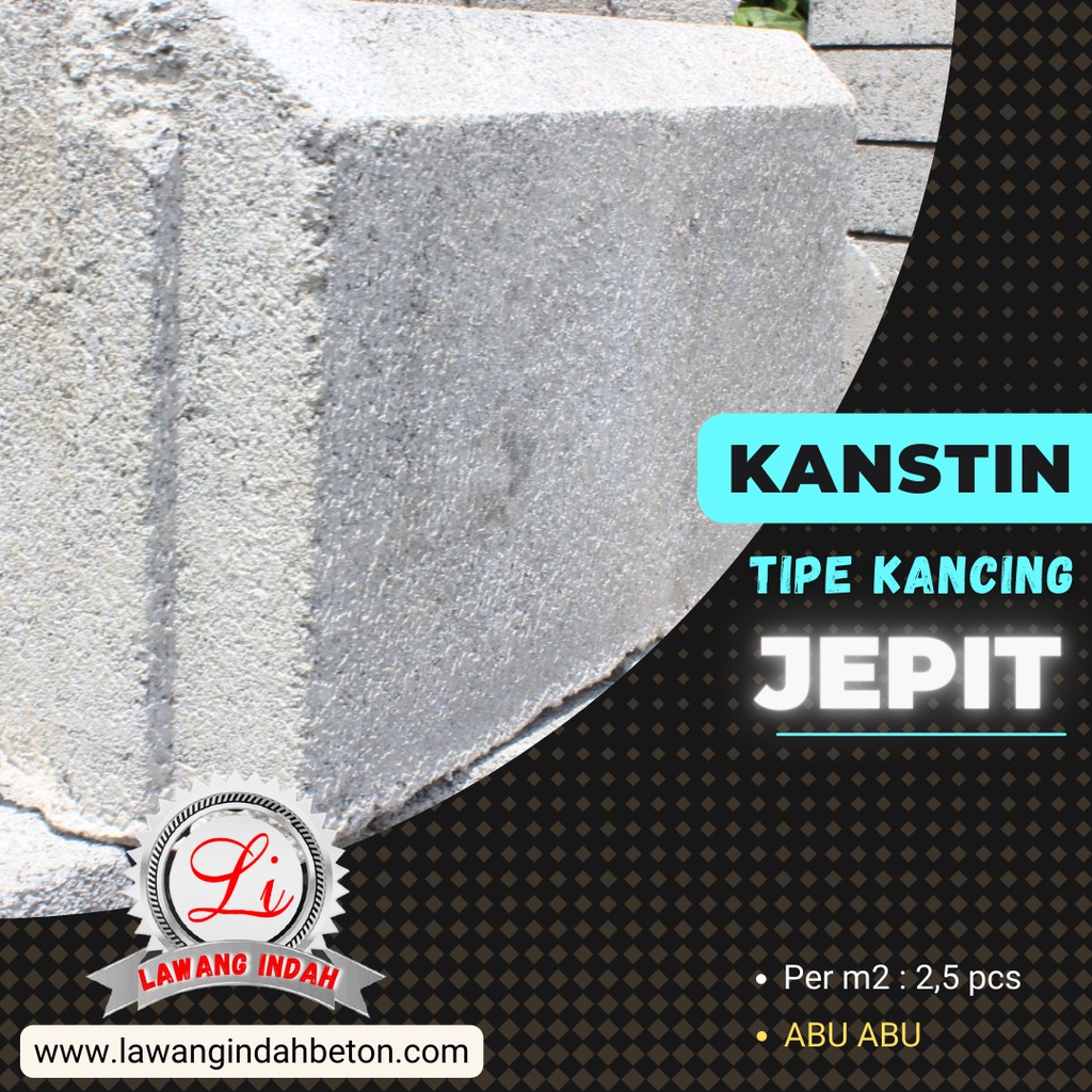 Jual Kanstin Jepit Press / Kancingan Untuk Taman dan Pembatas Jalan ...