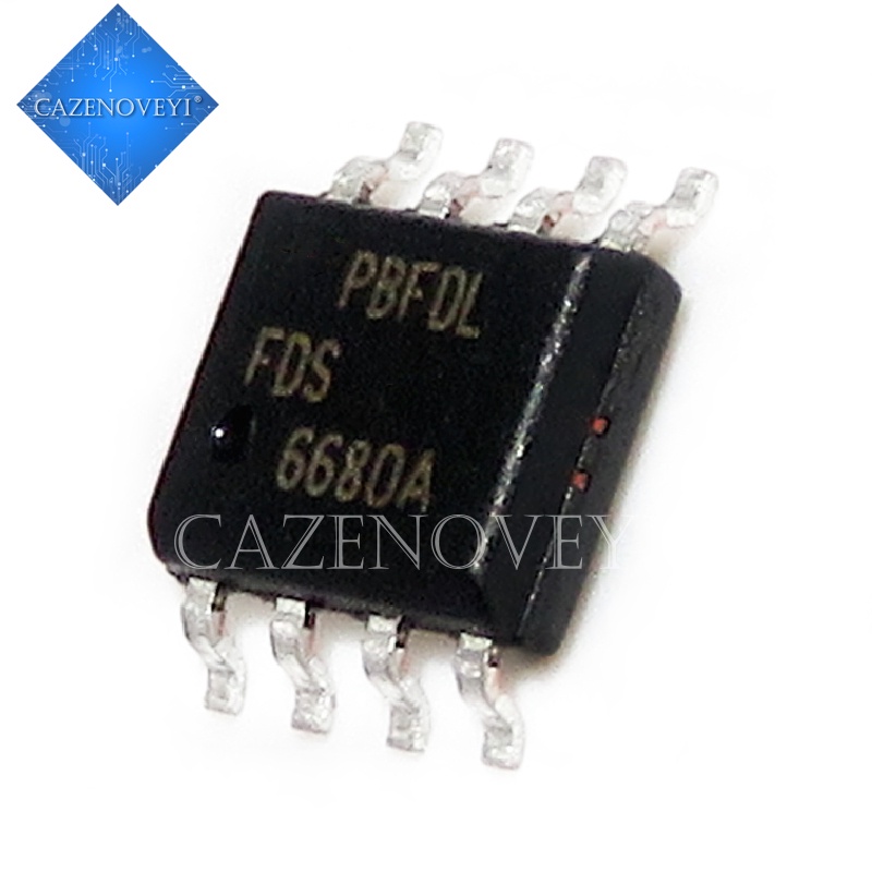 10pcs Ic Fds2672 2672 Fds6612A Fds6612A Fds6612A Fds6680A Fds6961A Fds6680A-N8 Sop-S668