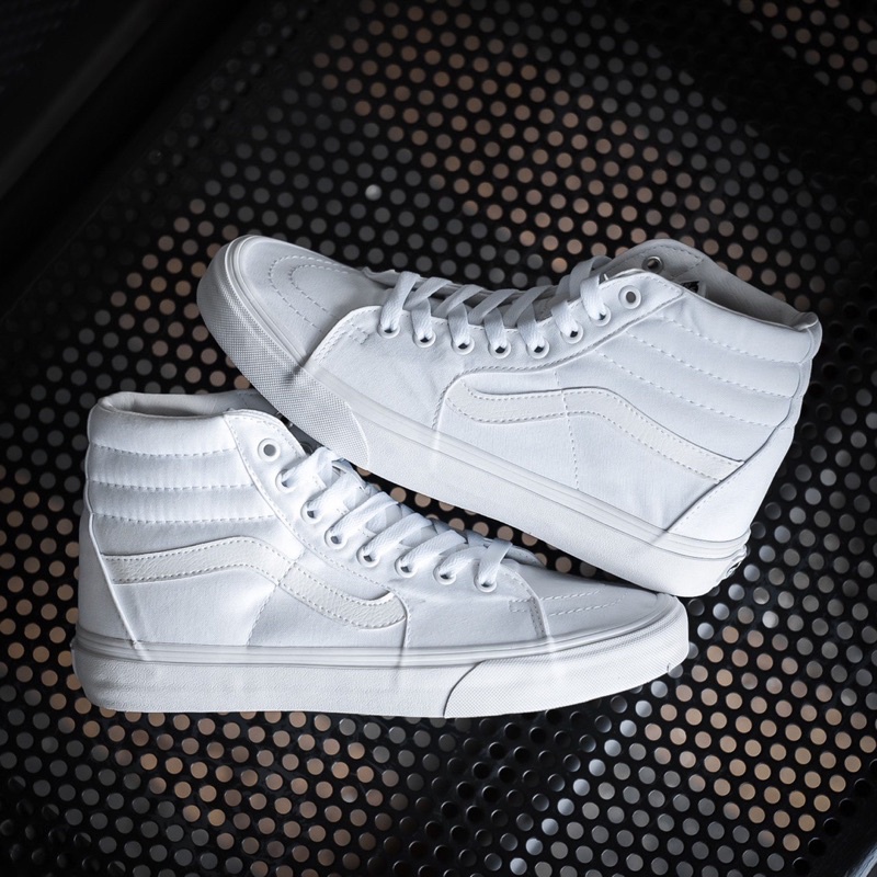 V4NS SK8-HI TRUE WHITE CLASSIC ORIGINAL 100%
