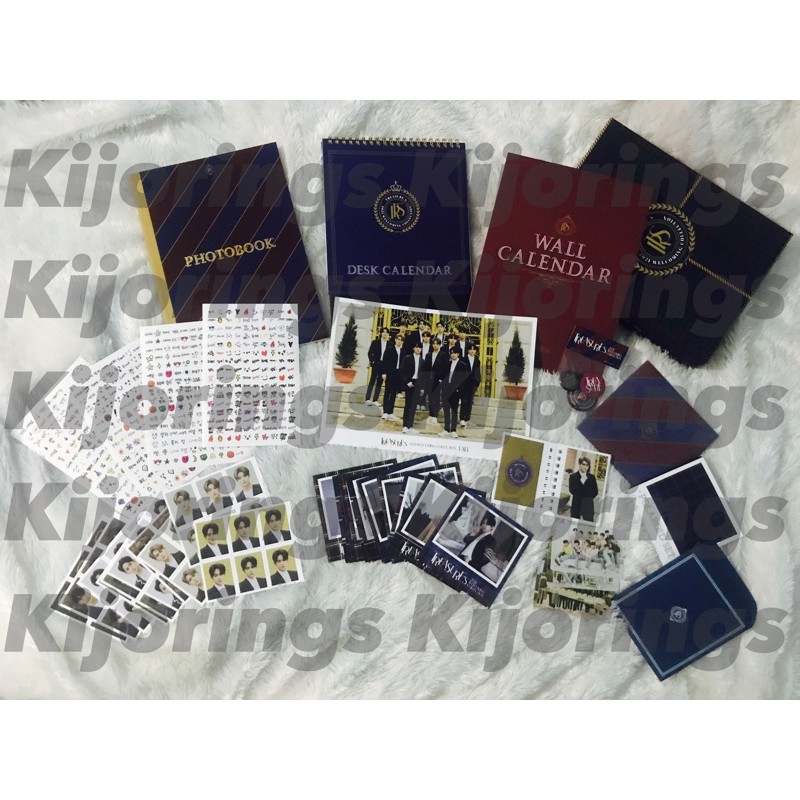 WELCOMING COLLECTION KIT WELKIT TREASURE 2021 MEMBER SET MASHIHO YEDAM DOYOUNG JEONGWOO CALENDER