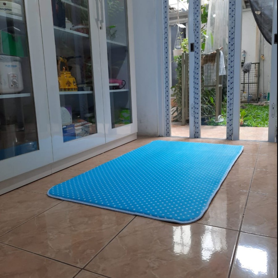 Karpet Busa FONIX Malaysia Bulu Super Lembut Anti Slip 100 x 150 Minimalis F111, Rasfur Korea-2