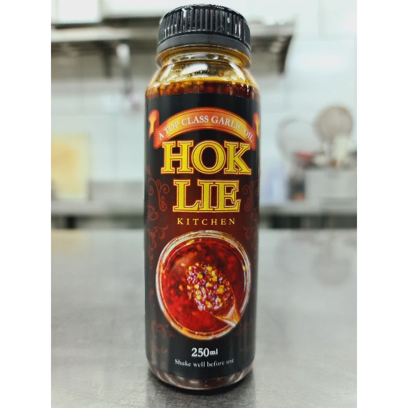 

HOK LIE spicy garlic chilli oil chinese sambal pedas cocok untuk cocolan semua masakan asia