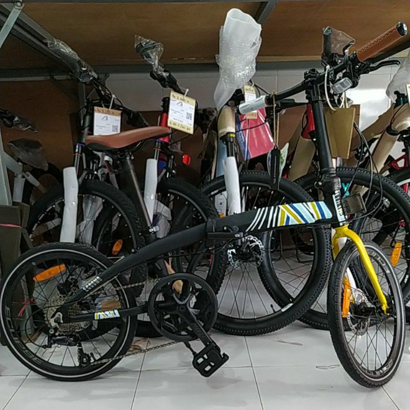 Sepeda Lipat 20 Element Ecosmo Nugie FOLDING BIKE + GARANSI RESMI