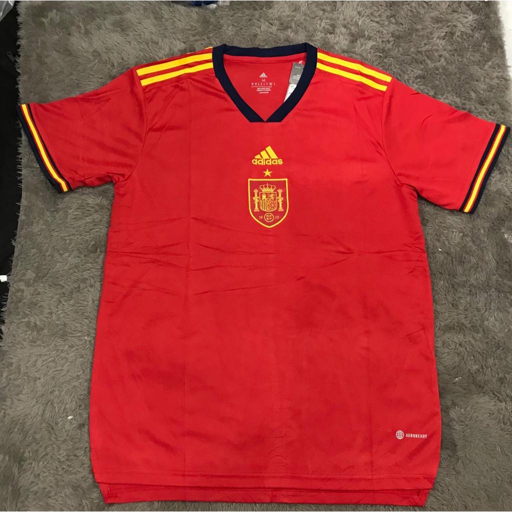 Jersey bola spnayol home 2022 - 2023 GRADE ORI