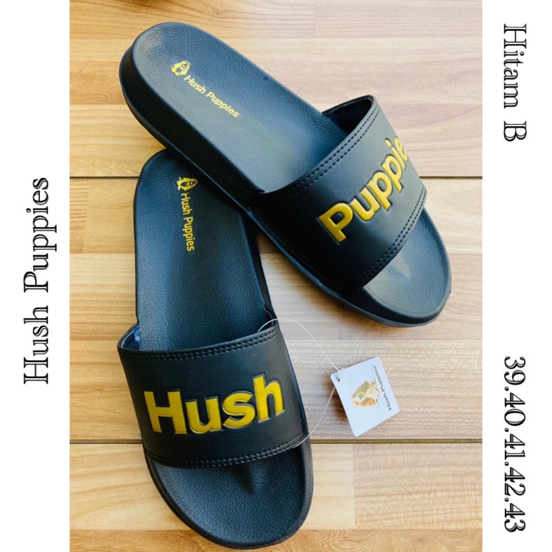 sandal hush hitam B