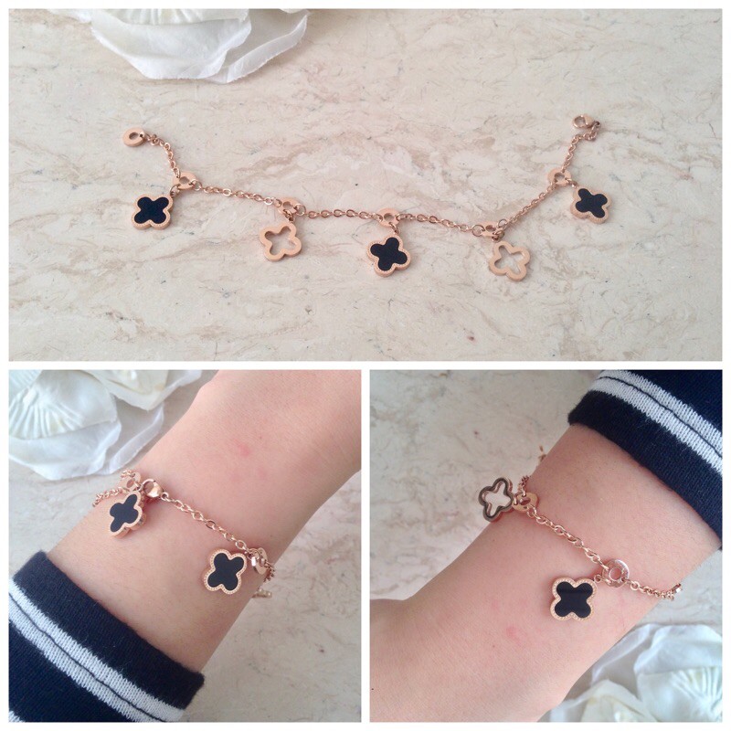 Gelang LV rantai titanium