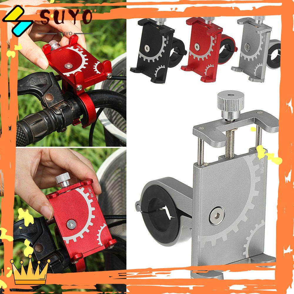 Suyo Stand Holder Handphone Bahan Aluminum Alloy Untuk Sepeda