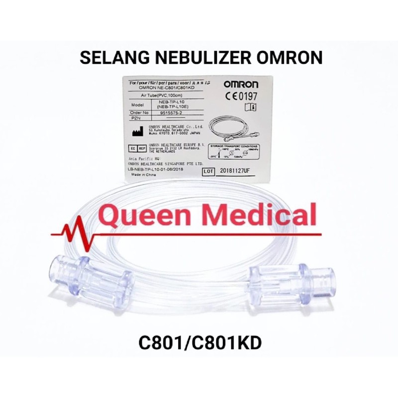 Selang/Air Tube Nebulizer Omron NE C801 dan NE C801KD Original