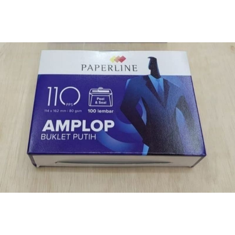 

PAPERLINE AMPLOP 114 X 162 ISI 100 PCS