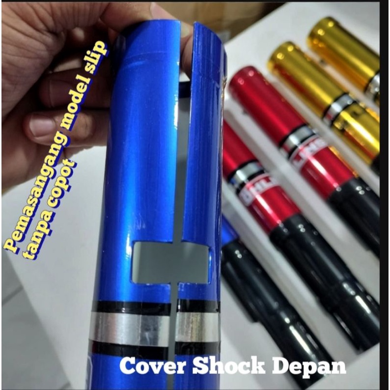 Cover Shock tabung shock sok depan belakang semua motor beat vario scoopy genio mio fino xeon soul cover tabung shock OHLINS