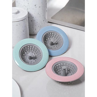 Saringan Saluran Wastafel / Kitchen Sink Colander Silicone Drain Hair Catcher Saringan