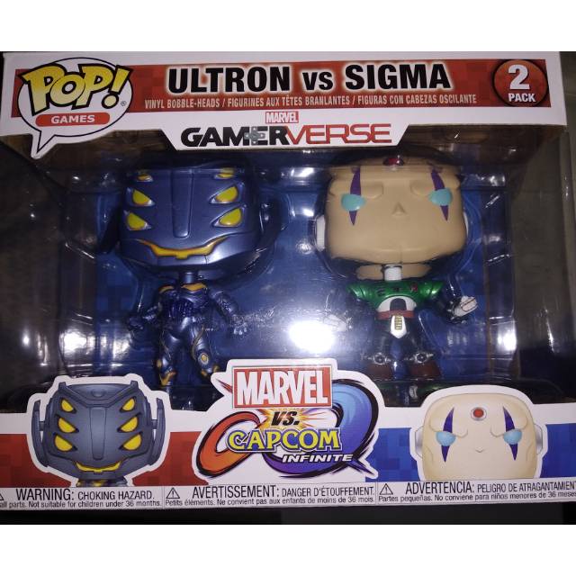 Funko Pop Games: Marvel vs Capcom - Ultron vs Sigma