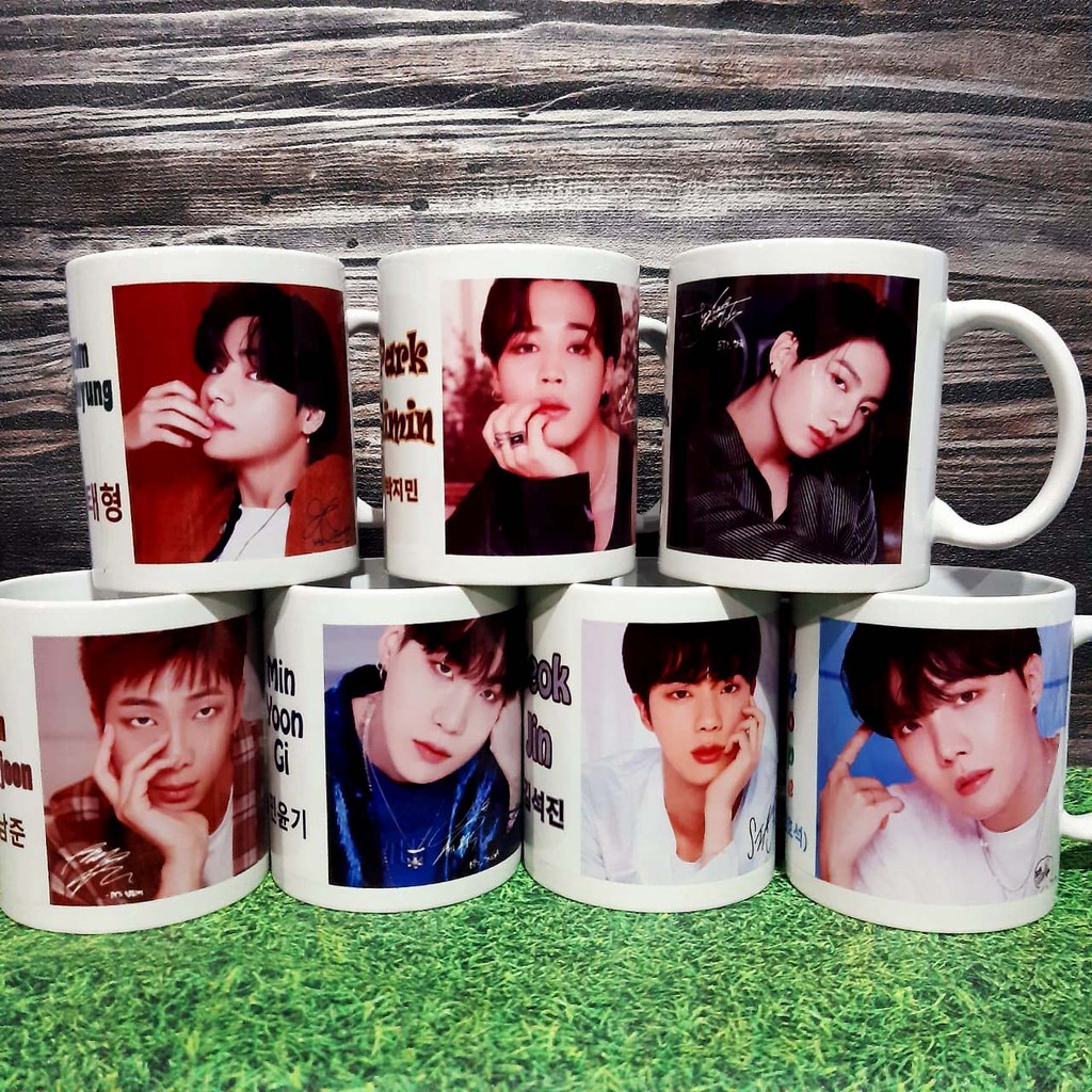 (READY STOCK) MUG &quot;BTS BE&quot; - MUG KPOP - SOUVENIR MUG - MUG CANTIK - MUG BT21