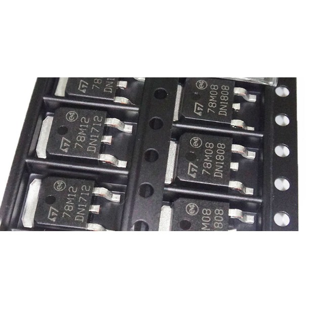 5pcs Smd To252 Regulator Triple-End 78m12 L78M12 L78M12Cdt