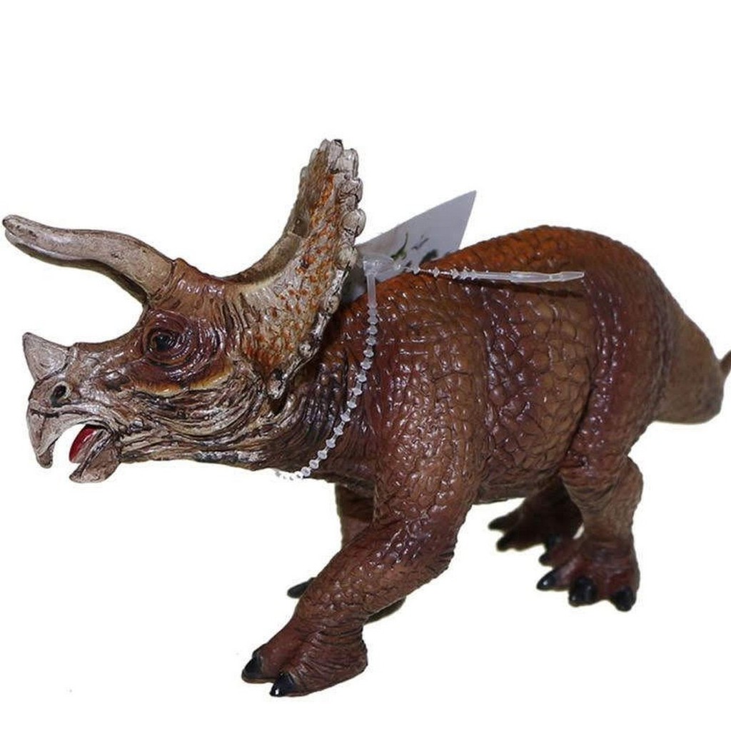 Triceratops Figure Dinosaurus Model Simulasi Dino